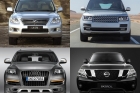 Audi Q7, Range Rover, Nissan Patrol, Lexus LX 570