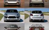 Porsche Cayenne GTS, BMW X6, Range Rover Sport 2013