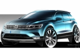 Volkswagen Tiguan 2016 Sketch
