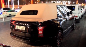 В Дубаи был заснят Range Rover 2013 кабриолет!