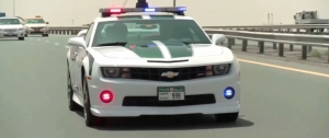 Полиция Дубая на патрулировании
