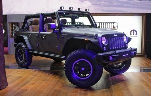 Jeep Wrangler Unlimited Rubicon Stealth Concept Premiere ParisMotorShow 2014