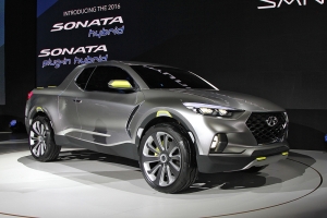 Hyundai Santa Cruz Crossover Truck Concept Detroit Autoshow