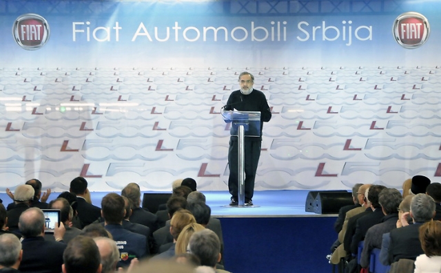 Выступление главы Fiat - Sergio Marchionne