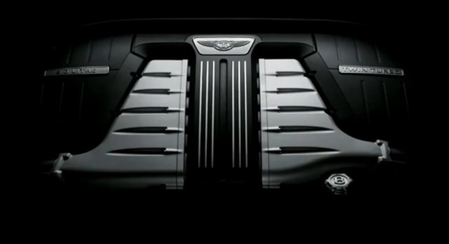 Bentley EXP 9 F двигатель