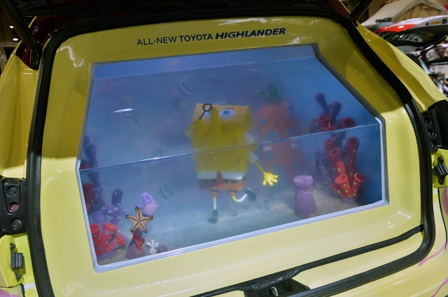Toyota Highlander SpongeBob 2014
