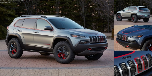 Jeep Cherokee Dakar Mopar Concept 2014