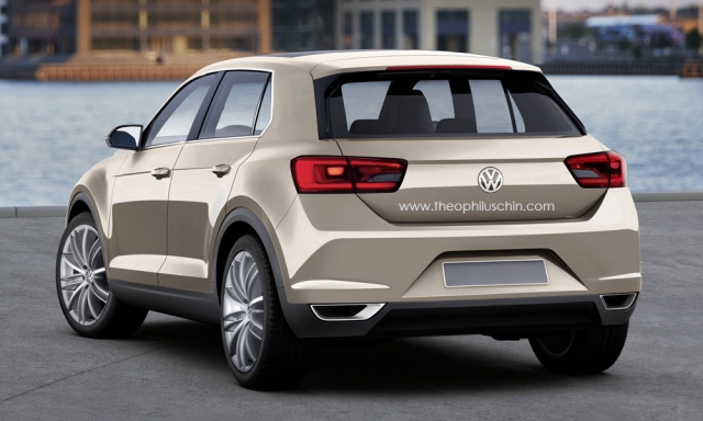 Volkswagen Tiguan 2016 T-Roc render