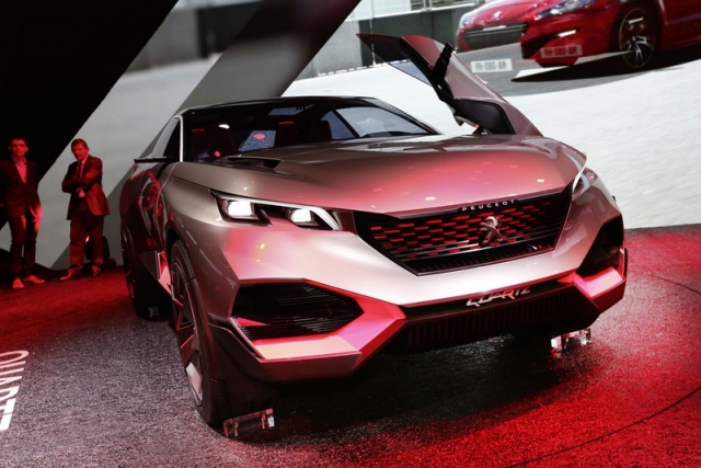 Peugeot Quartz Concept Premiere