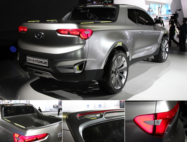 Hyundai Santa Cruz Crossover Truck Concept Detroit Autoshow