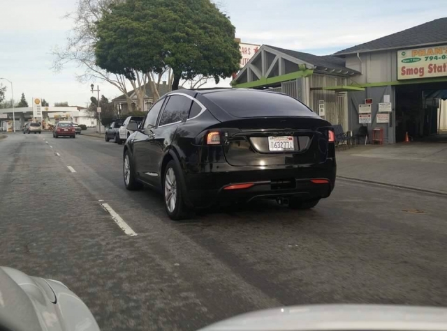 Tesla Model X 2016 Spyshot