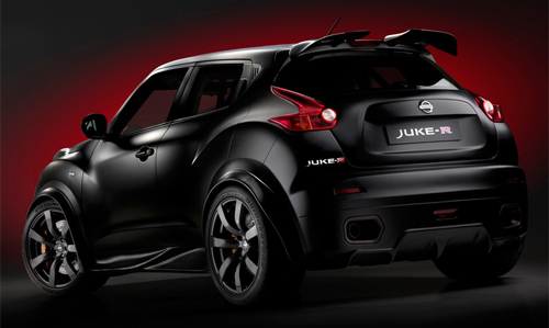 Nissan Juke-R вид сзади